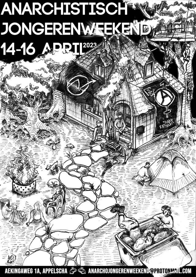 >> Anarchistisch jongeren weekend*! 14-16 april&nbsp;[2023]