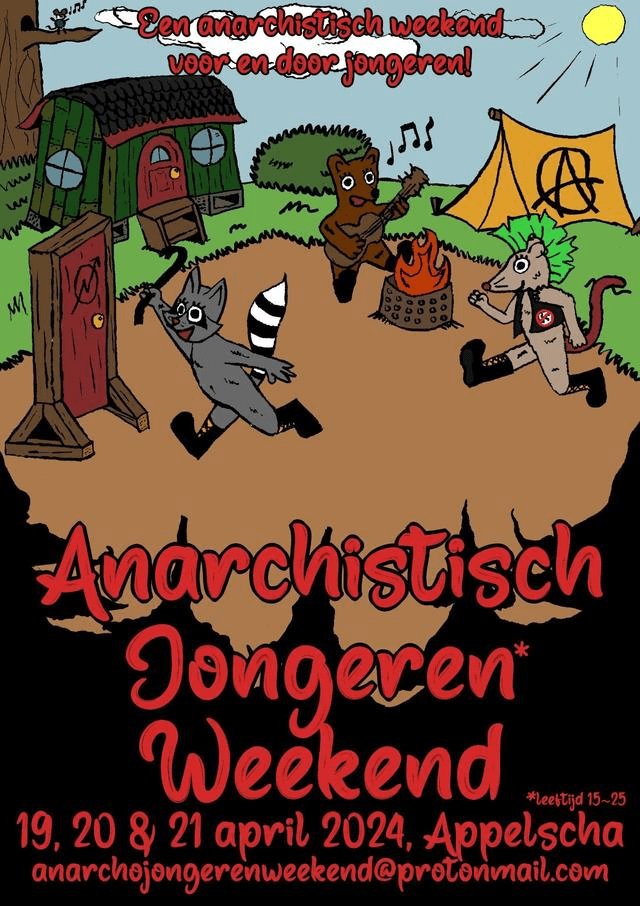 >> Anarchistisch jongerenweekend Appelscha&nbsp;[2024]